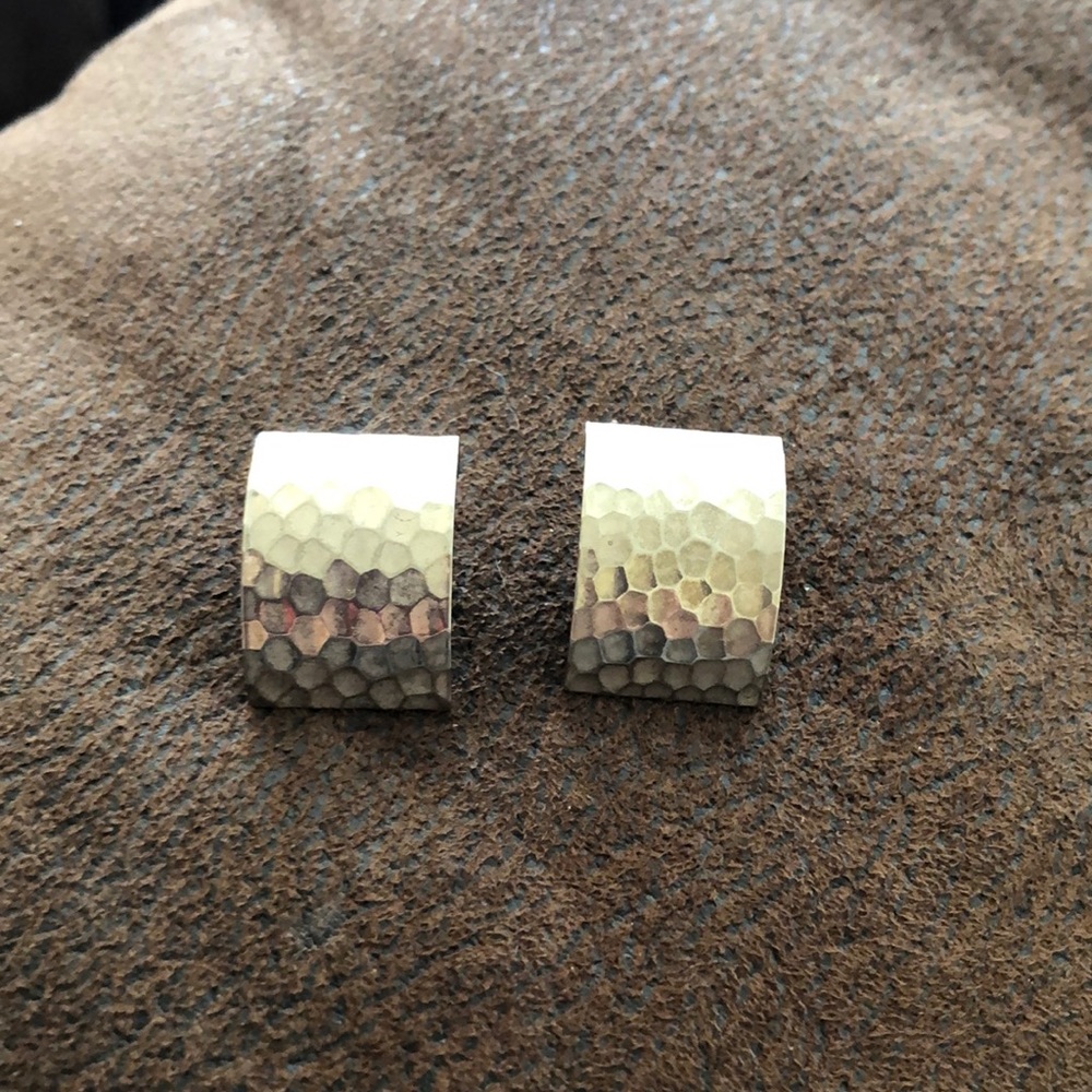 Vintage metal earrings